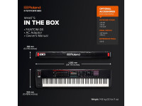 <b>Roland FANTOM-08 PIANO Sintetizador 3.500 Sons Visor TOUCH a Cores 88-Teclas Pesadas Piano</b> <b>Roland FANTOM-08 PIANO Sintetizador 3.500 Sons Visor TOUCH a Cores 88-Teclas Pesadas Piano</b>